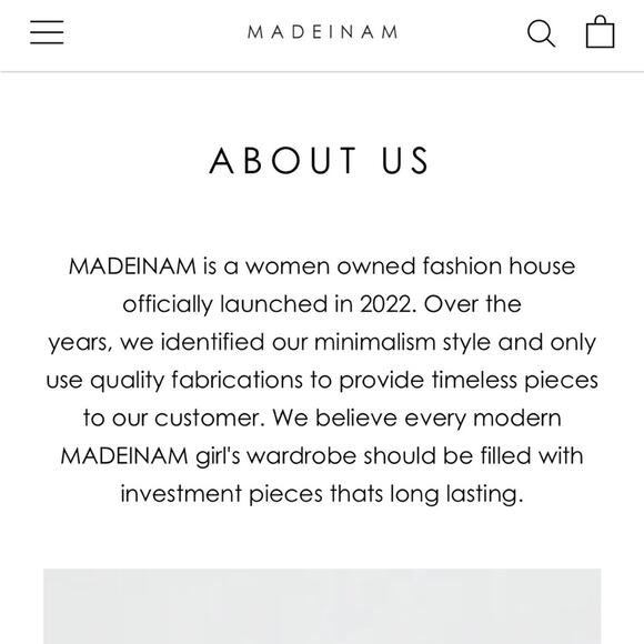 MADEINAM designer overcoat black - Picture 4 of 10